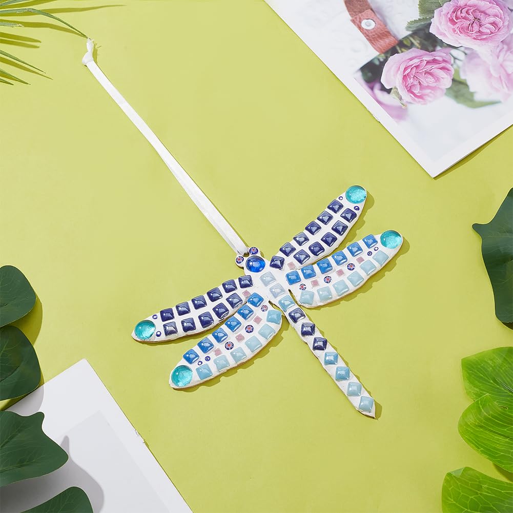WEBEEDY 2 Ensemble de Kit de Mosaïque à Faire Soi-Même Dessous de Verre en Mosaïque Libellule Kit D'Artisanat Créatif Activité Artisanale Faire une Décoration Carrée, Coulis et Colle Non Inclus WEBEEDY 2 Ensemble de Kit de Mosaïque à Faire Soi-Même Dessous de Verre en Mosaïque Libellule Kit D'Artisanat Créatif Activité Artisanale Faire une Décoration Carrée, Coulis et Colle Non Inclus
