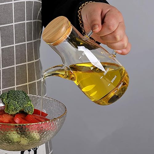 Miniatura 2 de DOITOOL Botella de aceite de oliva Dispensador de aceite de oliva Botellas de vinagre Botella de vidrio Cruet con tapa para vinagre Salsa de soja