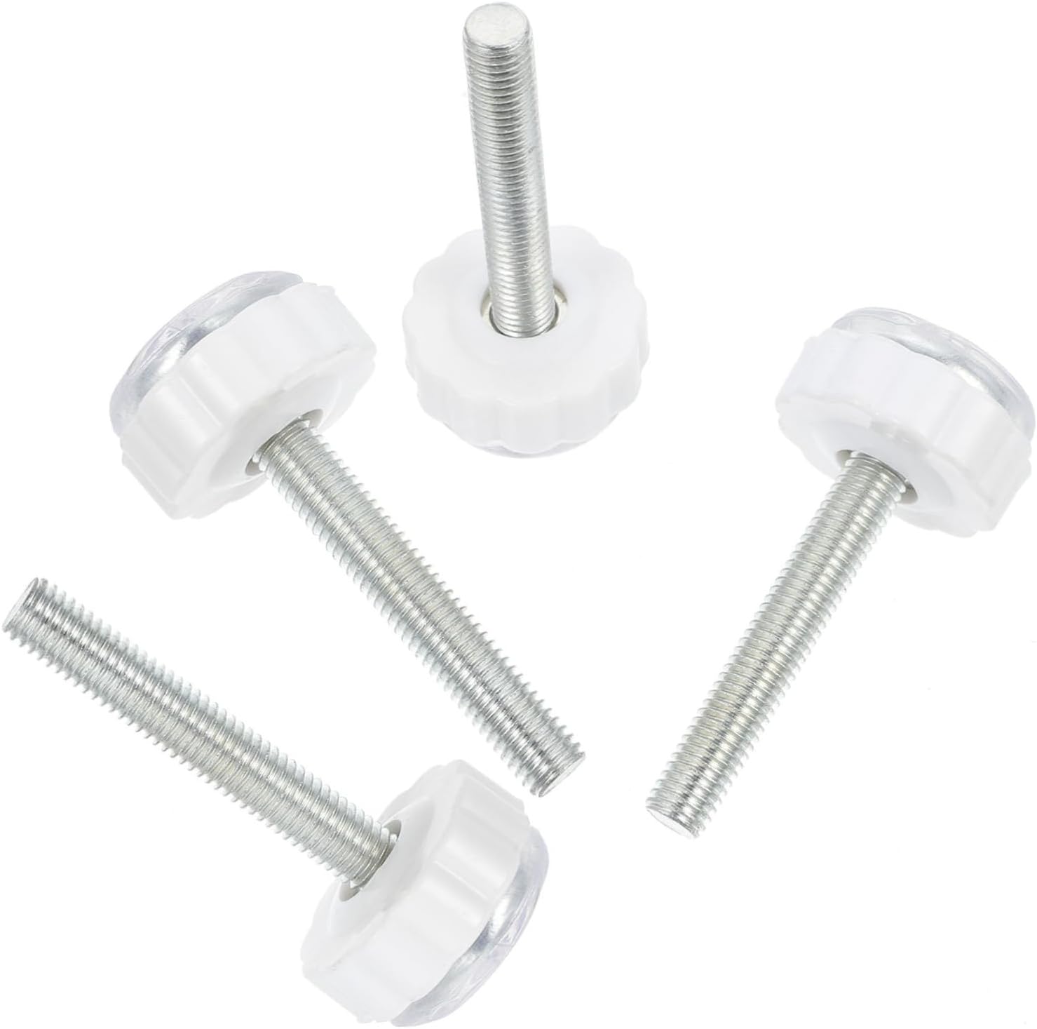16pcs Gate Threaded Spindle Rods Adapter for Stairs and Doorways Easy Install Protective Ends Compatible