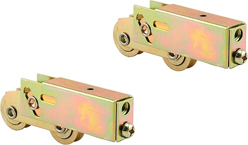 Rodillos de puerta corrediza de patio de 1-14 pulgadas, conjunto de rodillos en tándem para puertas correderas de vidrio, reemplazo de rueda de