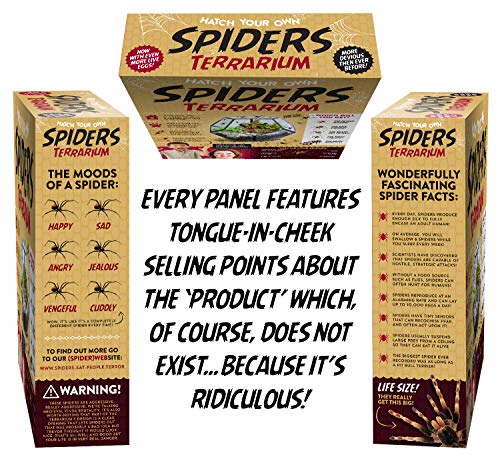 Prank Gift Box Hatch Your Own Spider Terrarium - Perfect Gag Gift and Funny White Elephant Idea - Image 4