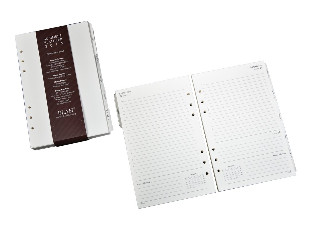 Elan Classic Business Planner Refill Set Amazon.in