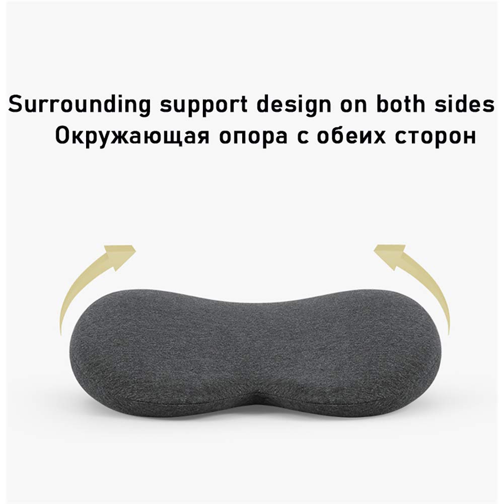 Cuscino di supporto lombare in memory foam, ergonomico, per alleviare il dolore alla schiena, ortopedico, per sedile auto e sedia da ufficio, cuscino massaggiante per coccige