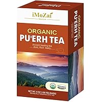 Vista 1 de Imozai Bolsas de té Puerh orgánicas 100 unidades envueltas individualmente