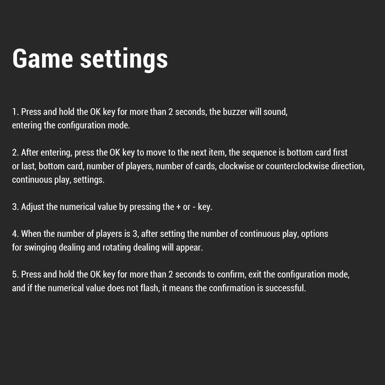 Automatic Card Shuffler, 2500mAh Rechargeable Quiet Electric Playing Cards Shuffler Machine with Swing Dealer Modes 360 180 Degree Deal, Party Games (White)