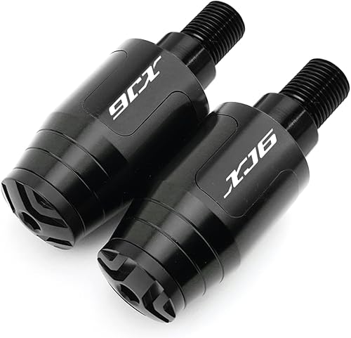 Miniatura 8 de BYTZUM for Yamaha XJ6 Diversion 2009-2016 2010 2011 2012 2013 2014 2015 Motorcycles CNC Handlebar Grips Plug Slider Handle Bar Ends Color  Orange