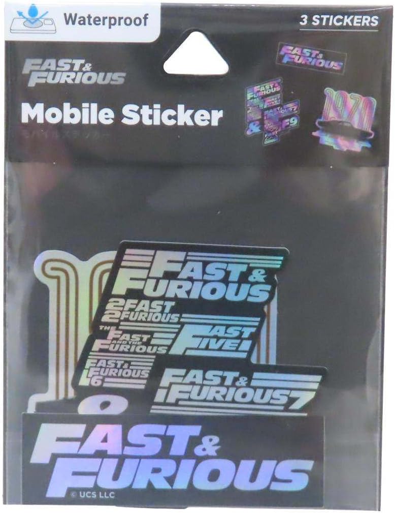 Gourmandies Fast and Furious Mobile Sticker FF-32A