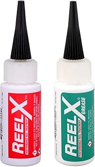 Fishing Reel Grease, Marine-Grade Anti-Rust Lubricant for Bearings, Spinning, Baitcasting, Spincast, Fly, Trolling & Electric Reels, Corrosion Prevention & Control