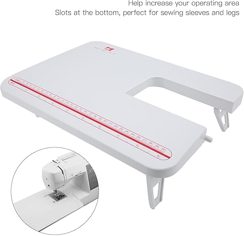 Miniatura 4 de Yosoo Mesa de extensión para máquina de coser, máquina de ropa de escritorio, tablero de extensión original (adecuado para máquinas de coser Singer