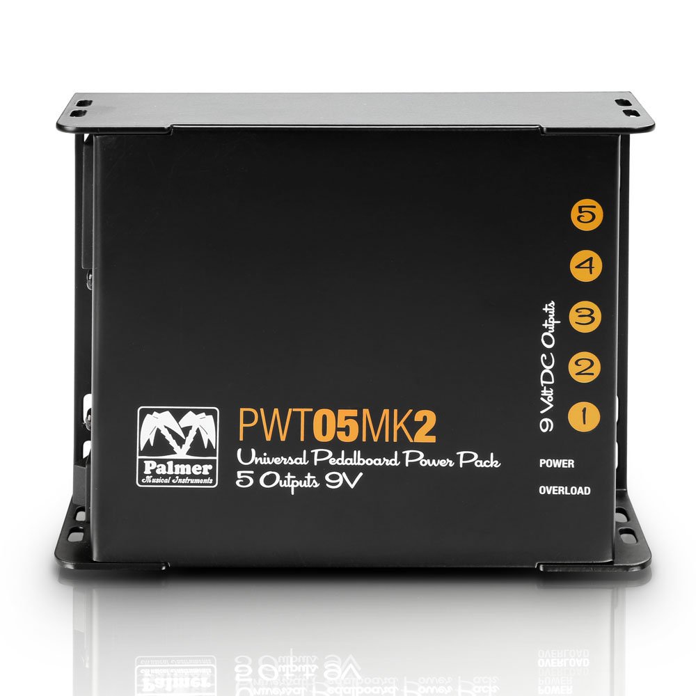 Palmer PWT 05 MK 2 - Alimentatore universale da 9 V per pedaliere a 5 uscite