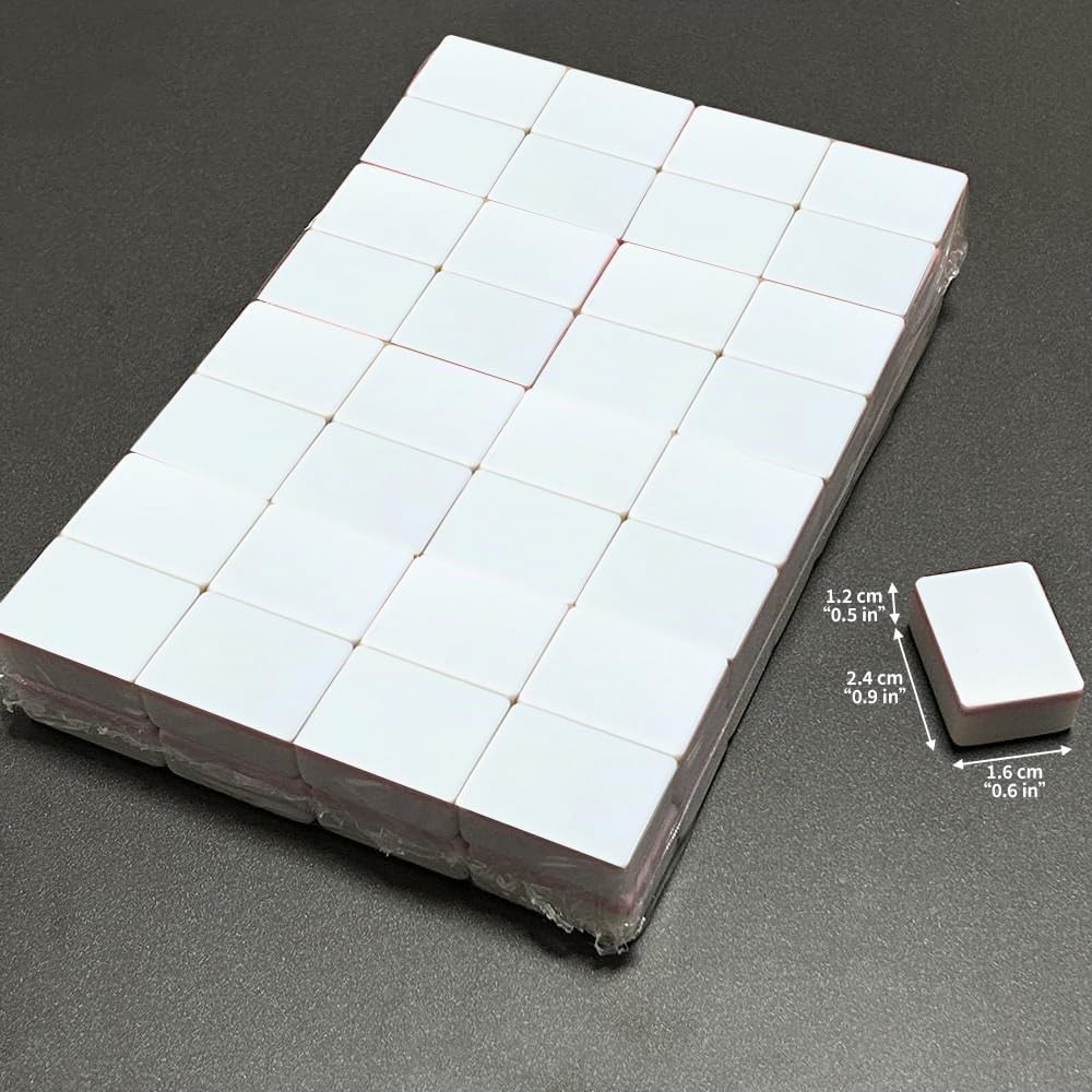 Blocs de Jeu d'Évasion Seaside, Ensembles de Mahjong, 65 Tuiles Jeux de Société d'Évasion Seaside, Mini Ensemble de Mahjong, Jeu de Mahjong à Motifs Drapeaux et Balles, Jeux de Société