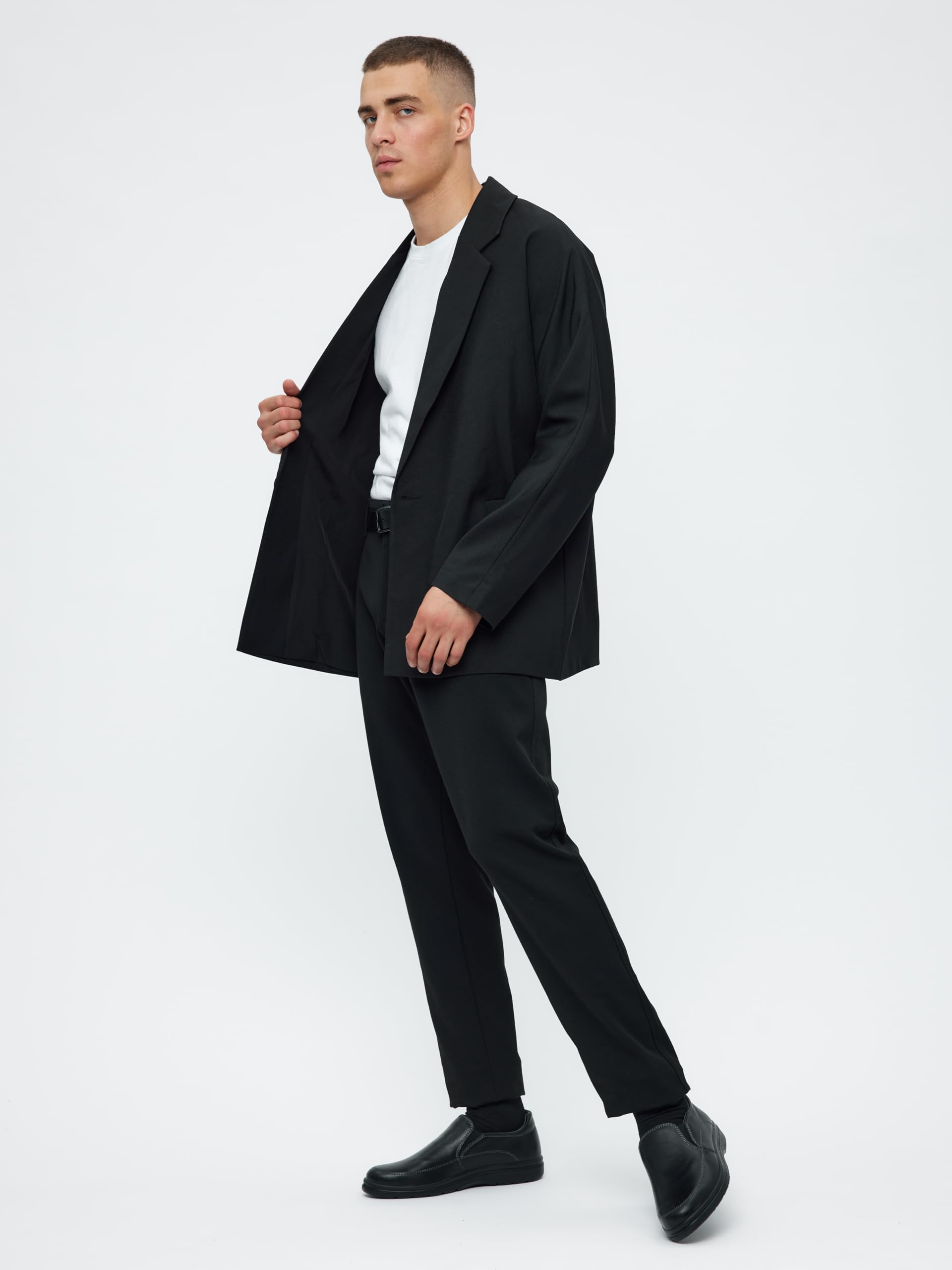 Mocasines de Piel para Hombre - Loafers de Cuero para Hombre Elegantes y Cómodos, Mocasines de Cuero Sin Cordones, Ideales para Oficina y Looks Casuales