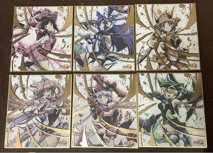 Amazon.co.jp: シンフォギア10周年記念展 ミニ色紙 6種 AT33 : おもちゃ