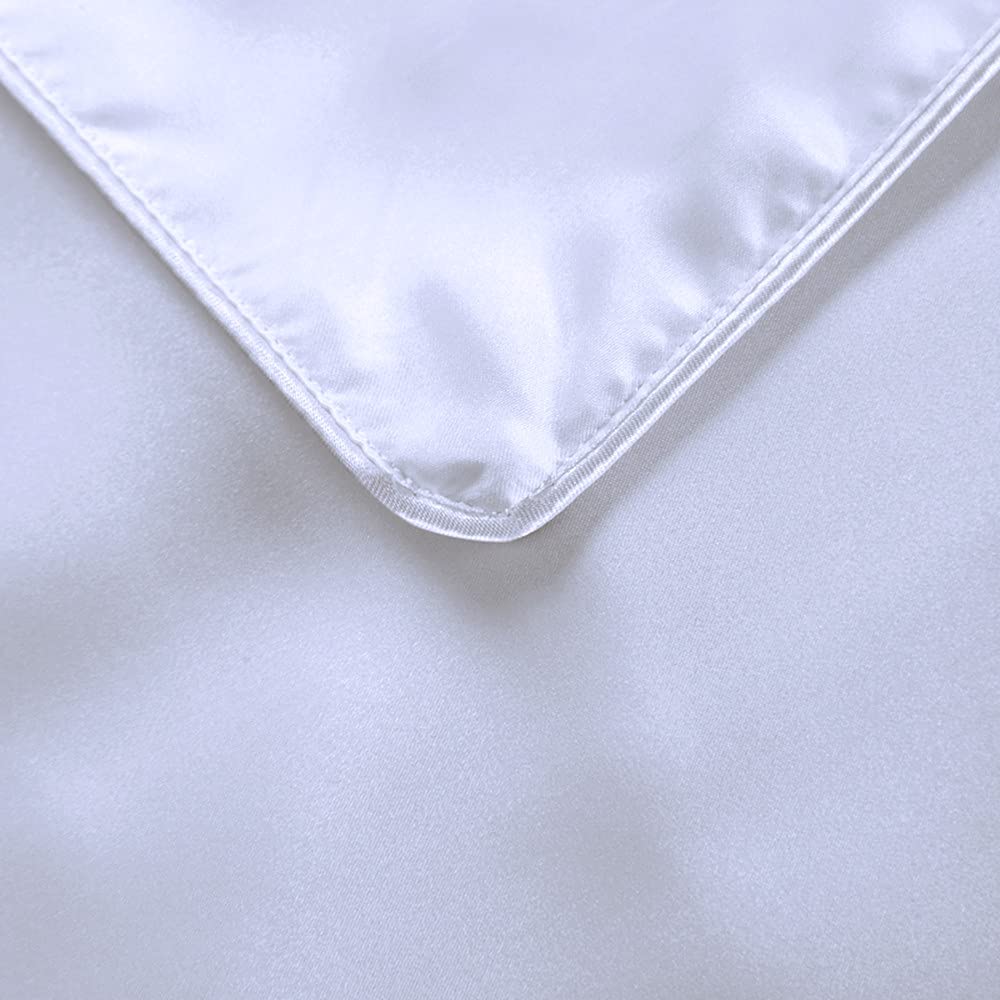 100% Mulberry Silk 19 Momme Charmeuse Silk Pillowcase With Lyocell underside for Hair and Skinfor Hair and Skin 1pc 50 x 75 cm Hypoallergenic Envelope Closure (Ivory) - Image 4