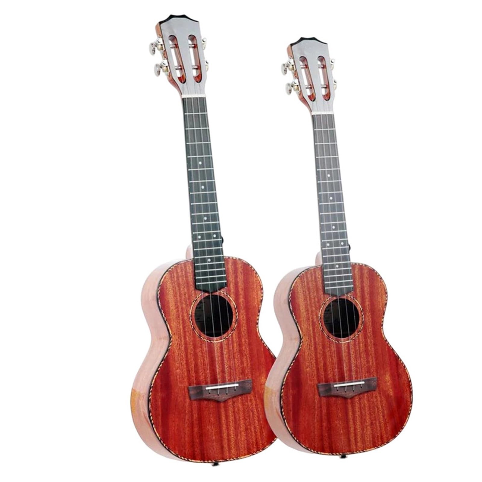 Profesjonalna Ukulele Ukulele Z Drewna Mahoniowego 23/26 Cali Łatwe Do Ćwiczenia Gry Dla Początkujących I Dorosłych(26inch)