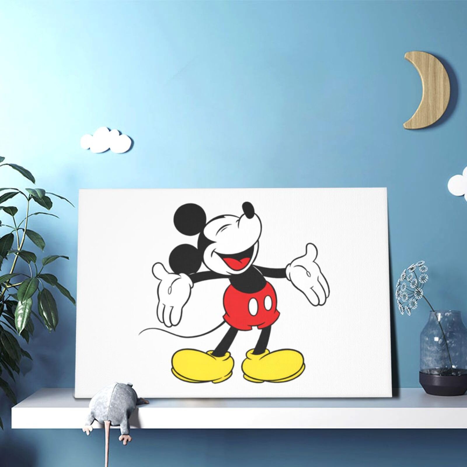 ミッキーマウスの飾り絵