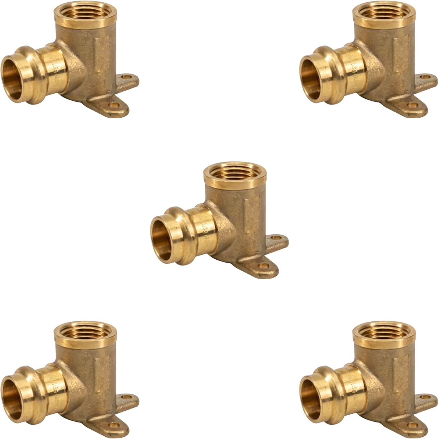 Propress Drop Ear Elbow Pex 1/2 Inch x 1/2 Inch Female