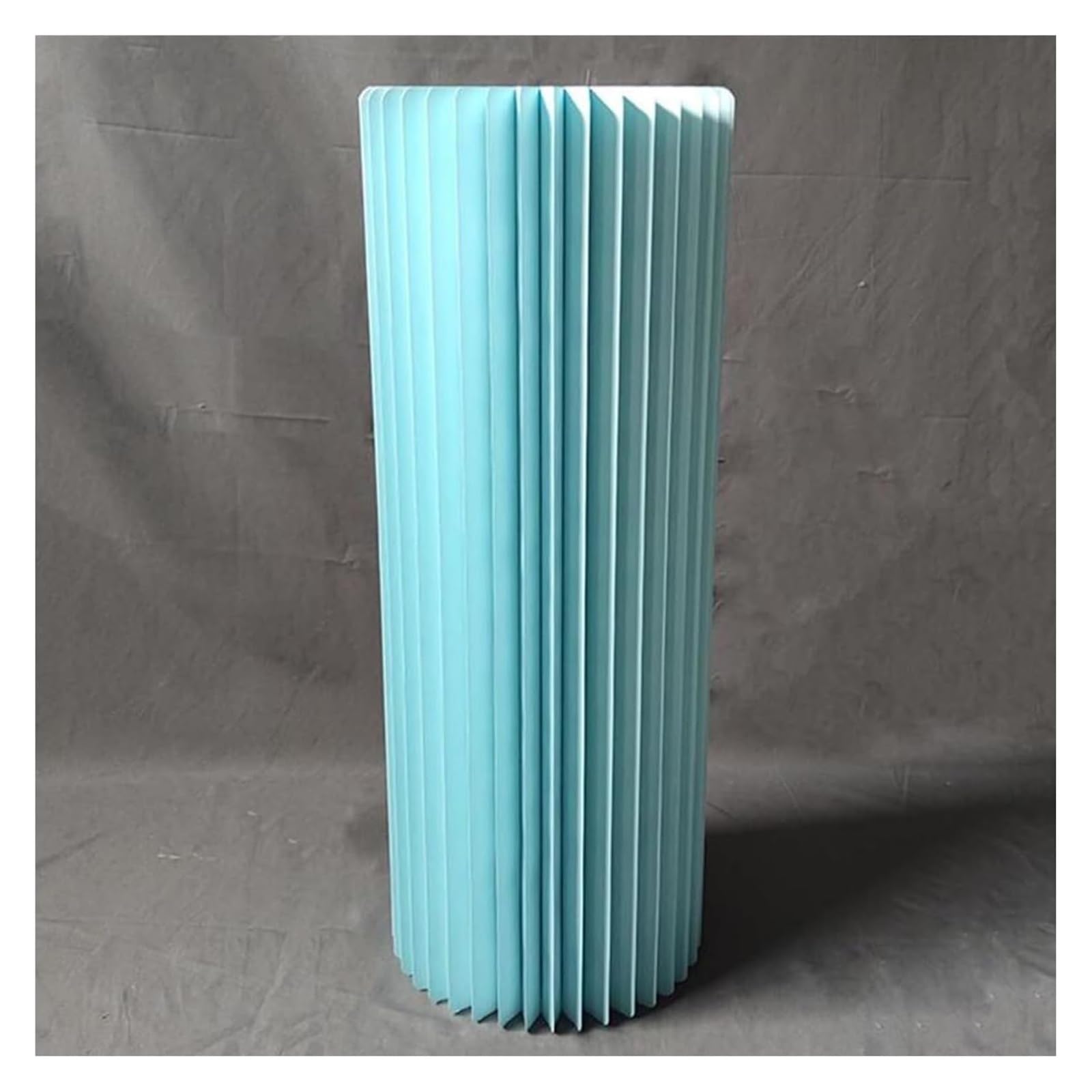 CXGfdghD plinth， Foldable Paper Columns Display Pedestals Stands, Pillar Cylinder Centerpiece With Acrylic Disc(Diameter 30cm,100cm)