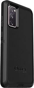 OtterBox Samsung Galaxy S20 FE 5G (FE ONLY - Not Compatible with Other Galaxy S20 Models) Defender Series Case - Black, Rugged & Durable, with Port Protection, Includes Holster Clip Kickstand
