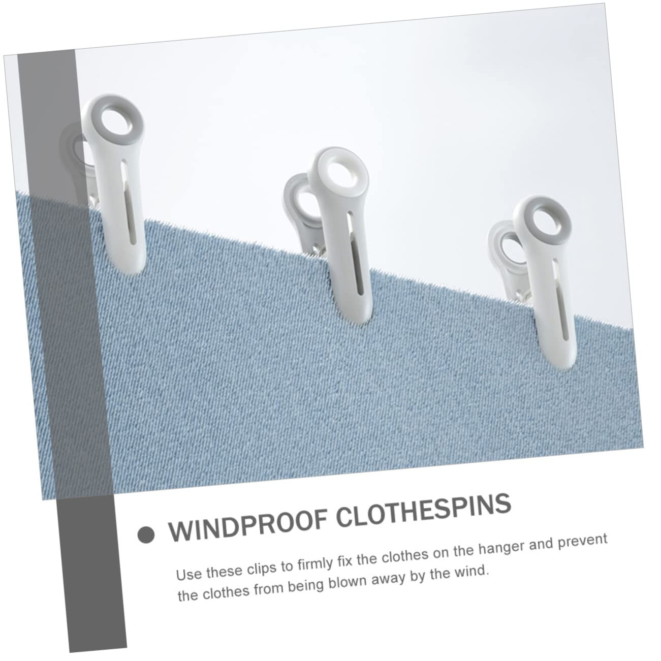 TOPBATHY 36pezzi Mollette Per Asciugare Pinze Per Lenzuola Antivento Clip Per Bucato e Trapunte Per Asciugare Abbigliamento Asciugamani e Coperte