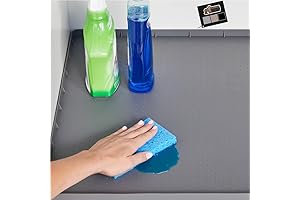 Gorilla Grip Under Sink Mat for Kitchen: Moisture-Proof & Slip-Resistant Shelf Liner