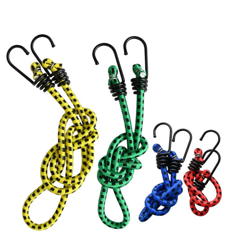 Ram® 10 x Bungee Cords With Hooks Heavy Duty Pack Of 10 Weatherproof UV Resistant Elastic Bungee Hooks Camping Luggage Tarps Garden Furniture Hooks - Image 4