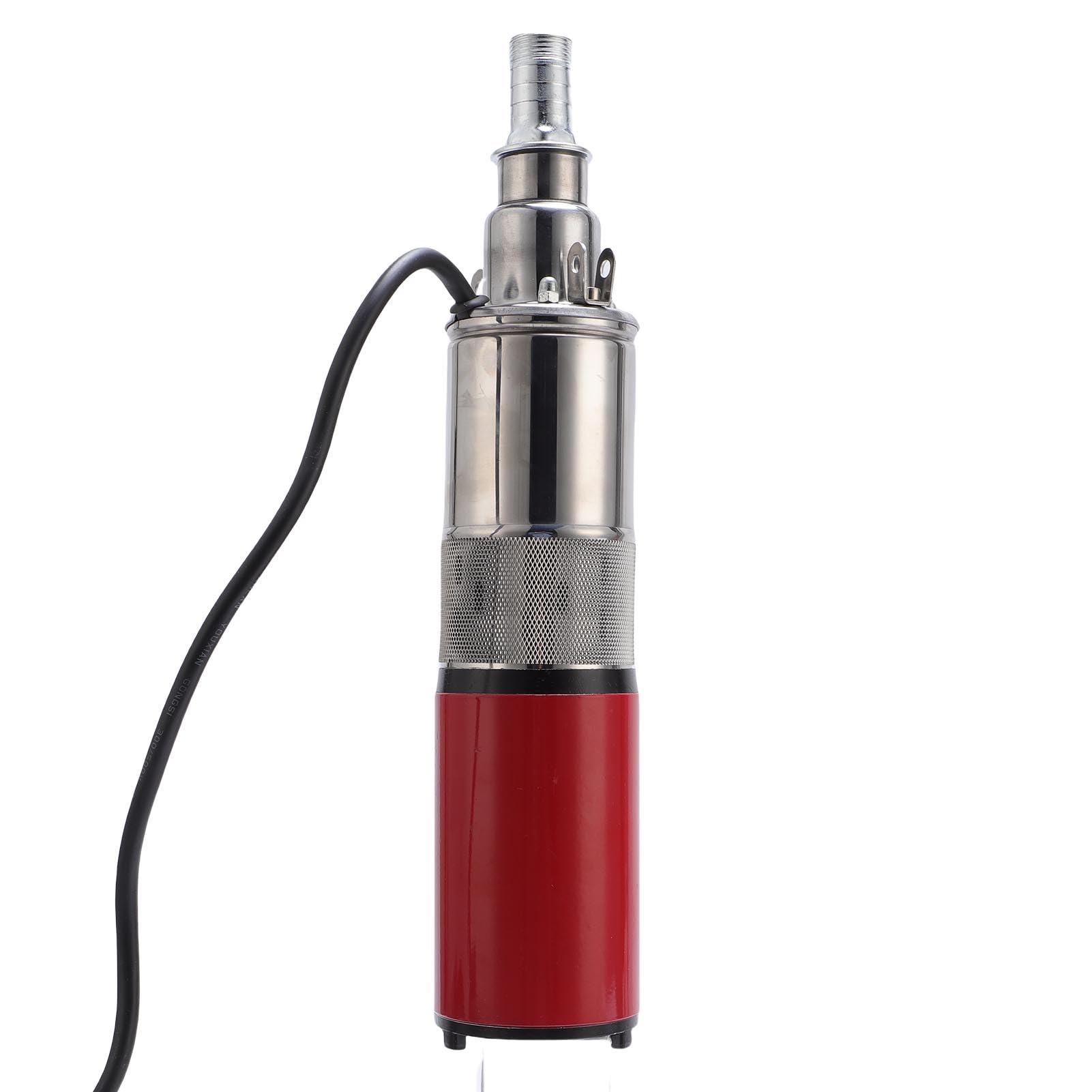 FTVOGUE Pompe Submersible pour Puits Profond 220 W, Acier Inoxydable, Haut Débit 1,2 M3/h, Tête 30 M, Parfaite pour l'irrigation Agricole