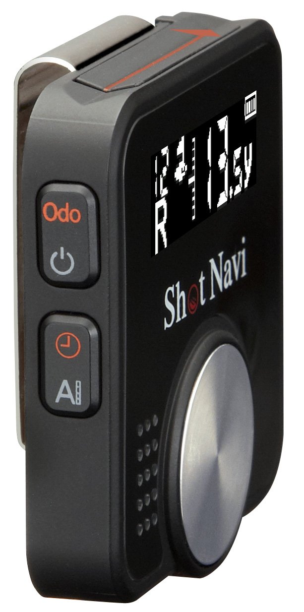 【中古】ショットナビ 高低差計測機能搭載GPSゴルフナビ ShotNavi V1 ShotNavi ショットナビ V1 GPSゴルフナビ ハイブリッドモデル 飛