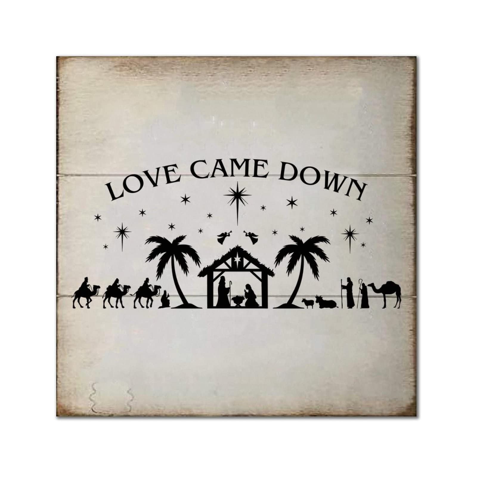Plaque murale rustique en bois pour embellir votre chambre et salon cocooning