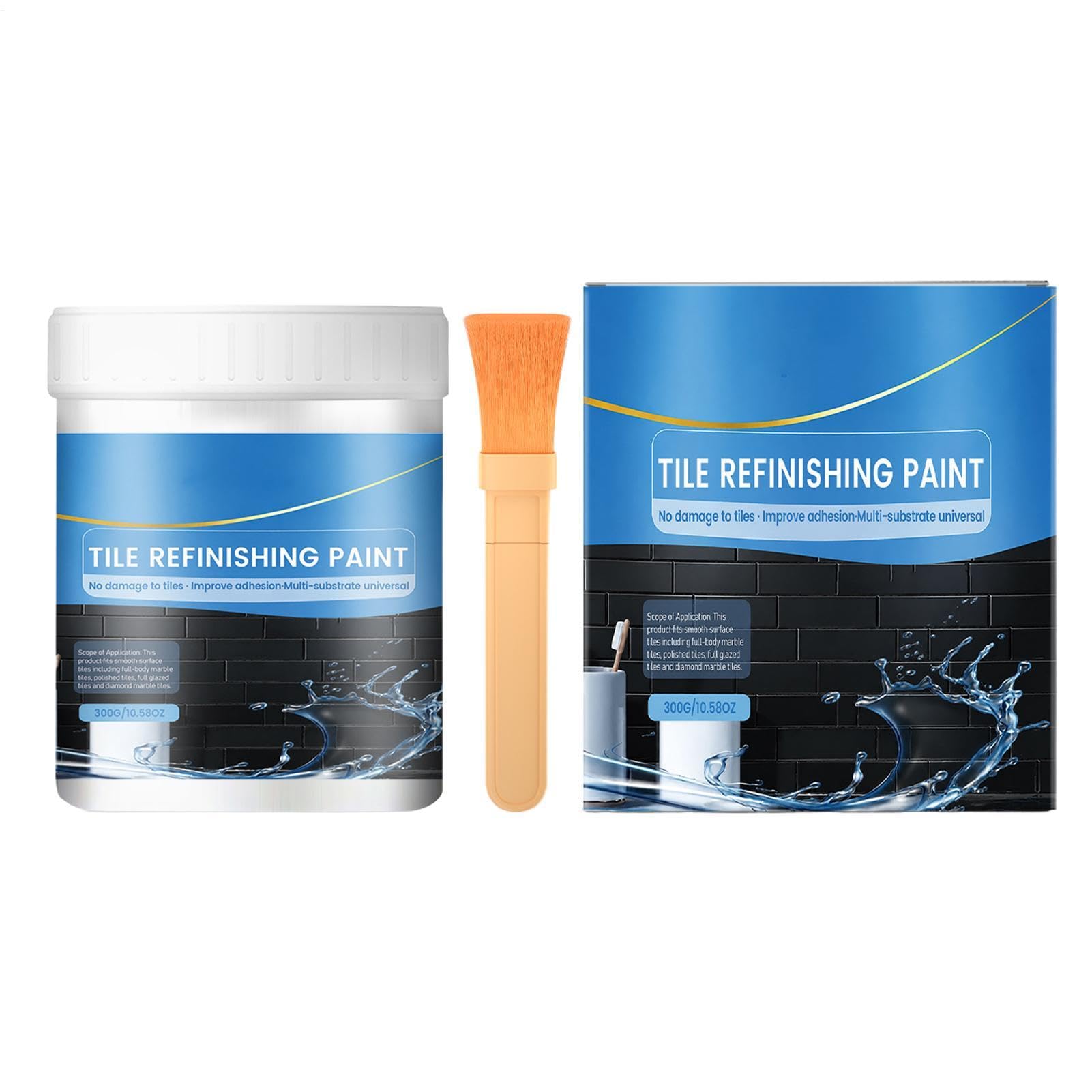 Kit de pintura para bañera y revestimiento impermeable para azulejos de baño