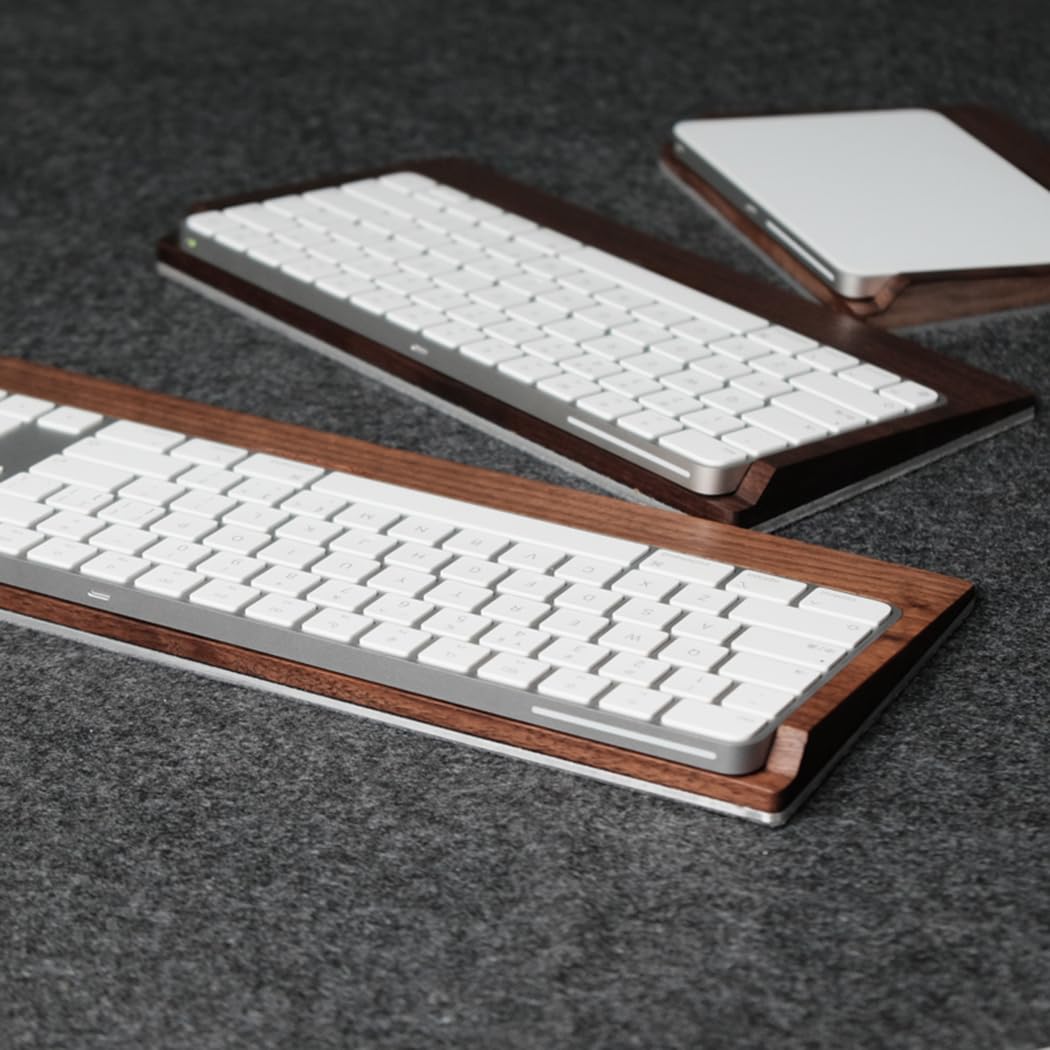 Amazon.co.jp: KASDON MacモデルMagic Keyboard用スタンド 北米胡桃の