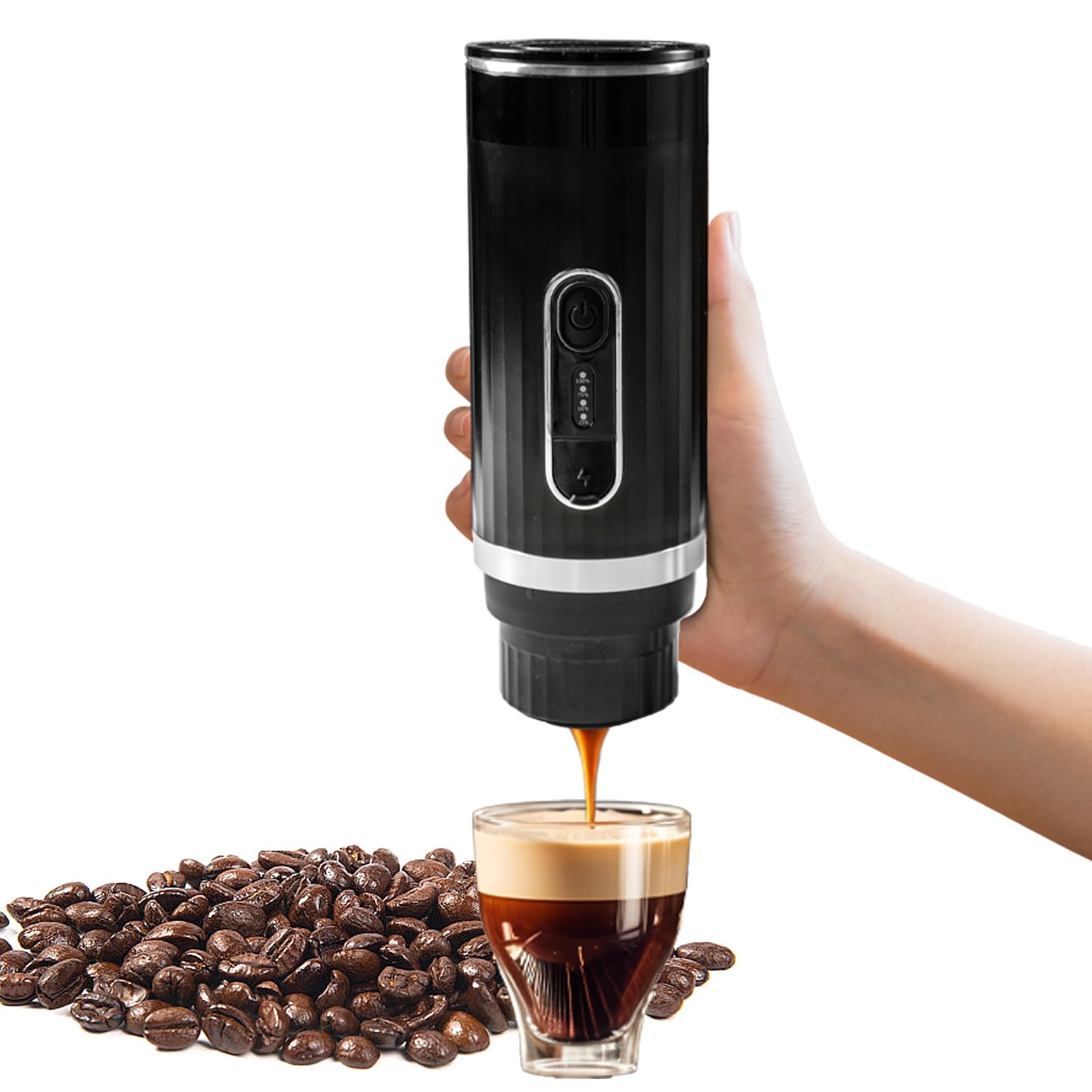 Amazon.com: Portable Electric Espresso Machine, Self-Heating