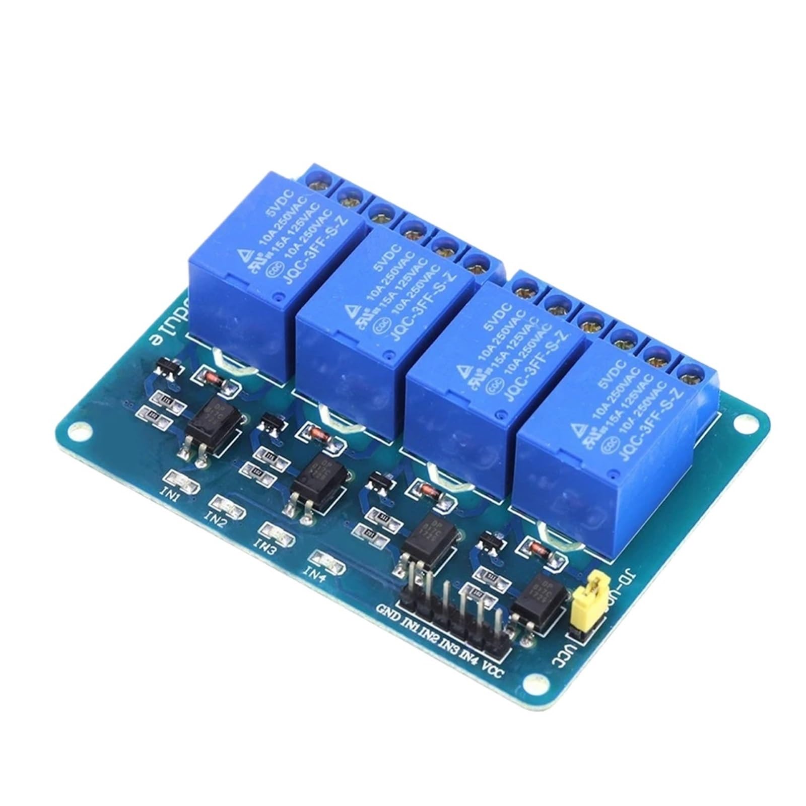 Module relais 12V 4 canaux domotique pour automatiser l'éclairage et les appareils de la maison