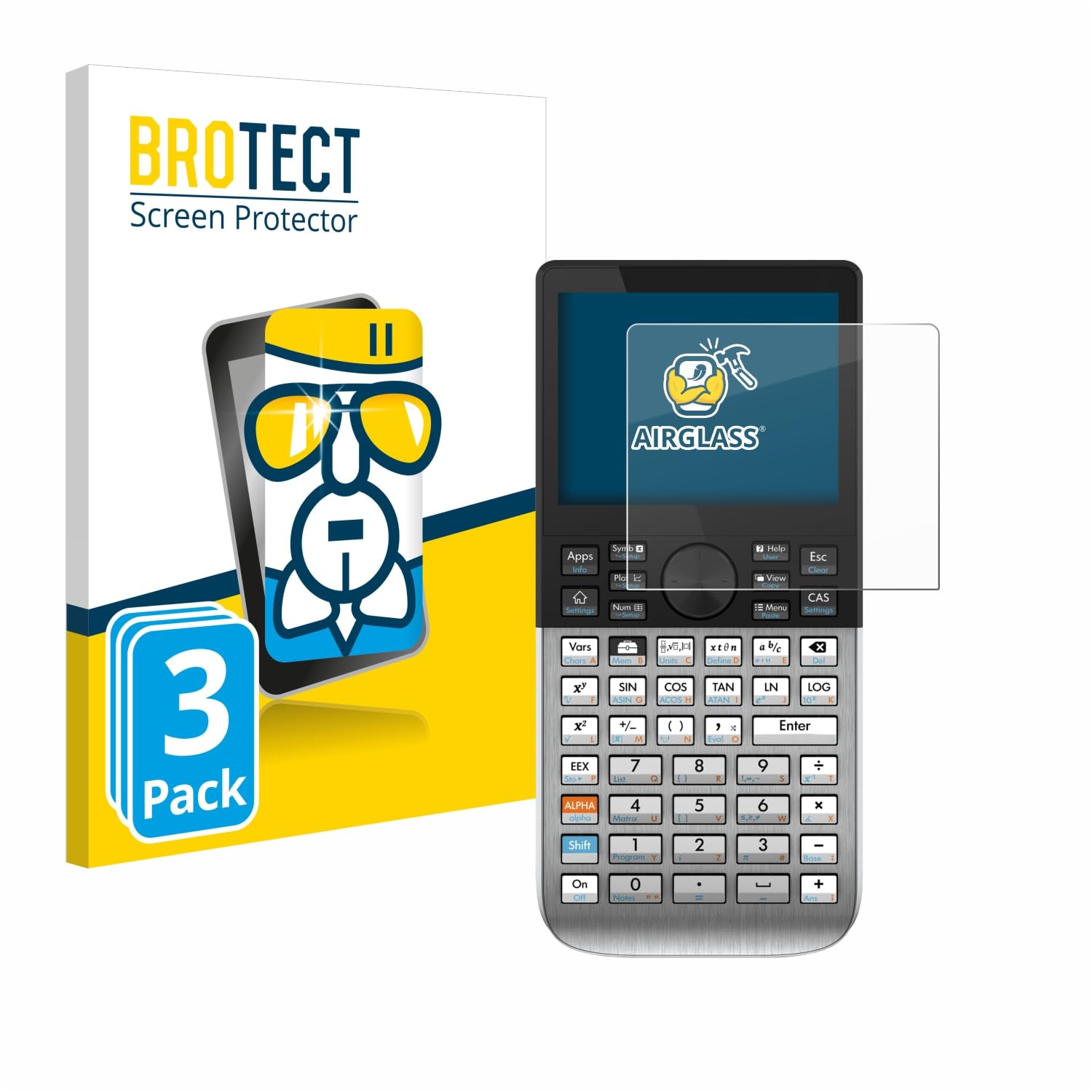 BROTECT Glas Screen Protector voor SmallHD Cine 7 Schermbeschermer [9H Hardheid, Beschermglas-Folie niet Gehard Glas