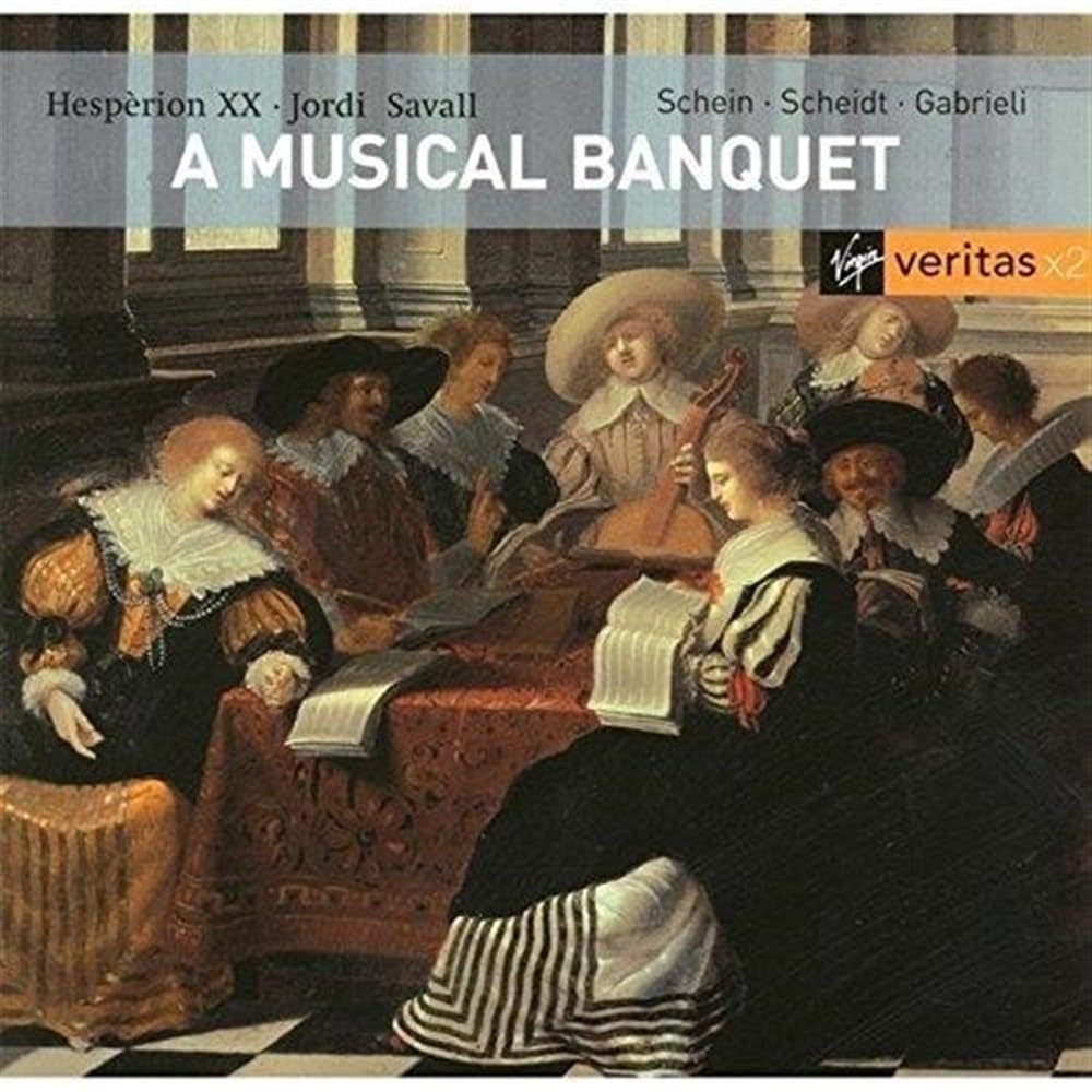 Musical Banquet [Audio CD] Jordi Savall; Johann Hermann Schein; Andrea Gabrieli; Samuel Scheidt; Giovanni Gabrieli and Gioseffo Guami