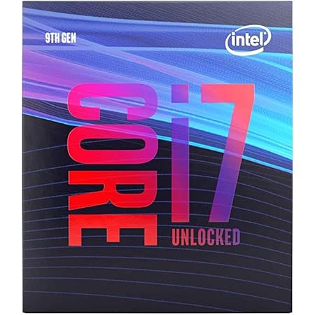 Intel Core i7-9700K Desktop Processor 8 Cores up to 4.9 GHz Turbo unlocked LGA1151 300 Series 95W (Renewed)