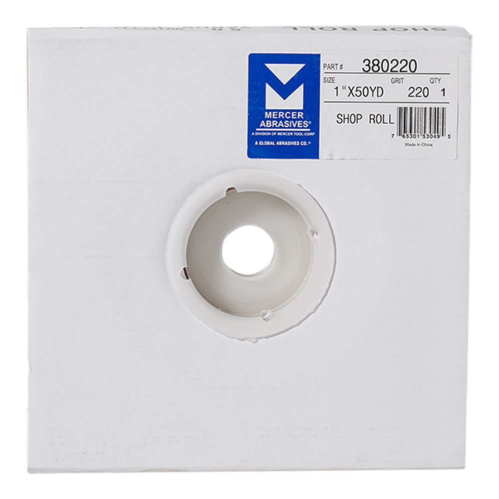 Mercer industrias 381100 100 grano tienda rollo, 380220