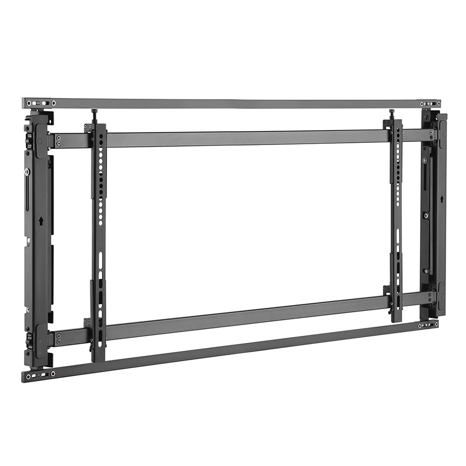 Maclean MC-846 uchwyt ścienny do telewizora Digital Signage videowall OLED QLED LCD plazmowy uchwyt ścienny do 35 kg, ultra płaski, maks. VESA 800 x 600 (55"-60")