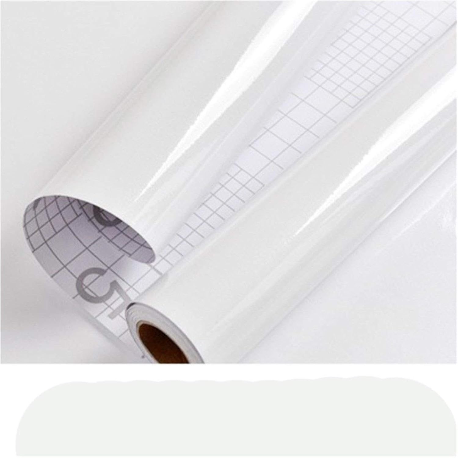 XAZTY Waterproof White Pearl Wallpapers Cupboard Self Adhesive Wallpaper Furniture Renovation