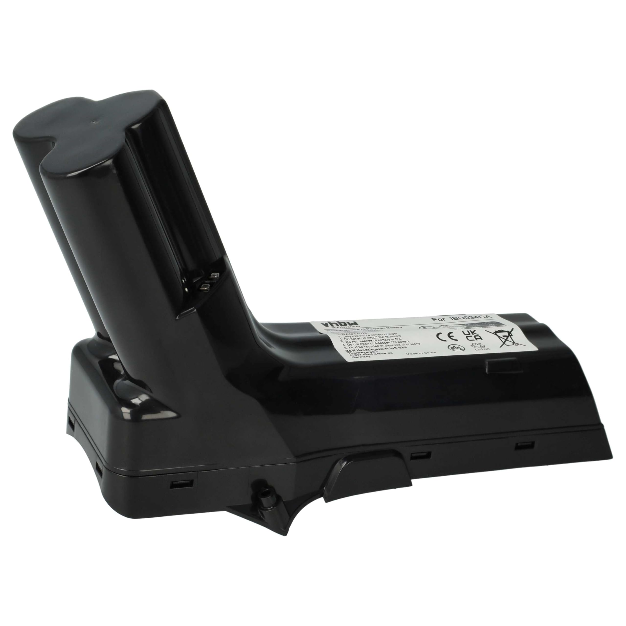 vhbw 1 x akumulator kompatybilny z Philips SpeedPro Max XC7042/01, FC6908, FC6828, FC6904, FC6904/01 czarny odkurzacz (2200 mAh, 25,2 V, Li-ion)