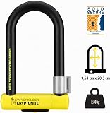Kryptonite New York Diamond Standard Lucchetto a U, Sicurezza 10+/10 - 2