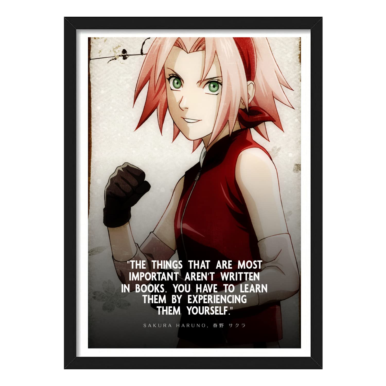 Naruto Shippuden Framed Poster - Minato Namikaze Art -25