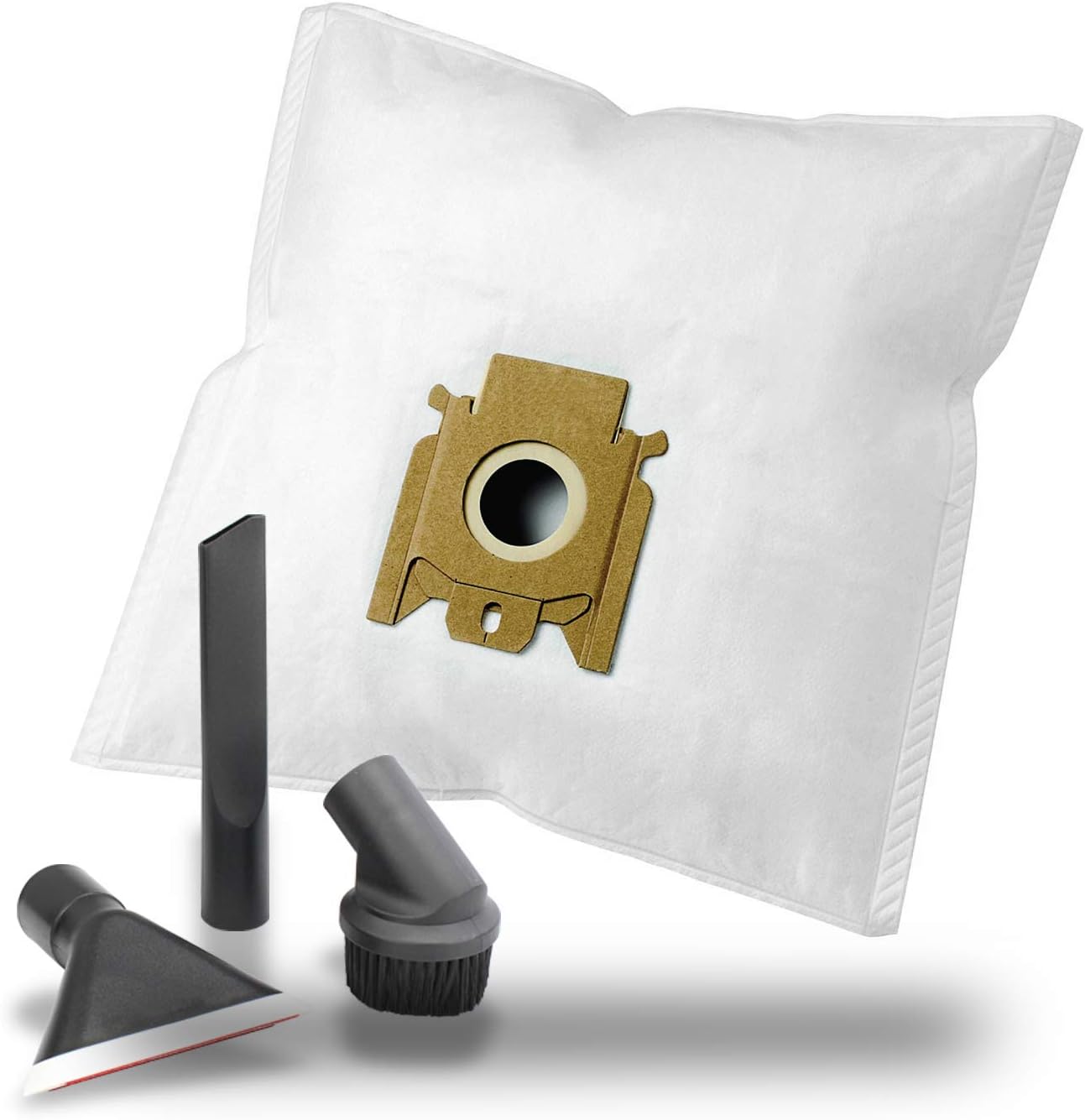 Compatible with Vacuum Cleaner Bag Replacement Bags 10 Pieces + Nozzle Set Miele S 6260 Ecoline