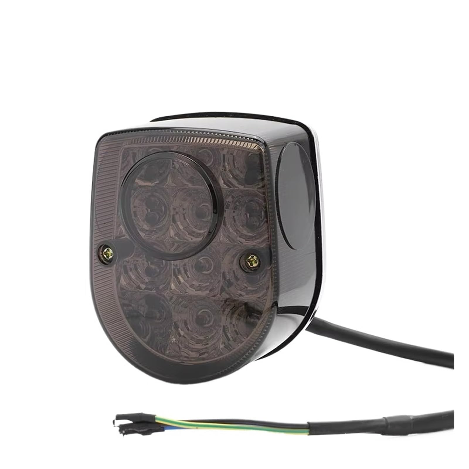 moto Fanale Posteriore Per Mini Per Monkey Moto Per SL350 Per Motosport 350 1970 1971 Lampada 12V Luce Freno Posteriore Luce Stop Lente Fumé Fanale posteriore per moto