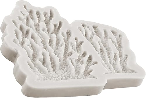 Miniatura 5 de Moldes de silicona de algas coralinas Molde de fondant de coral para decoración de pasteles Decoración de cupcakes Candy Chocolate Gum Pasta