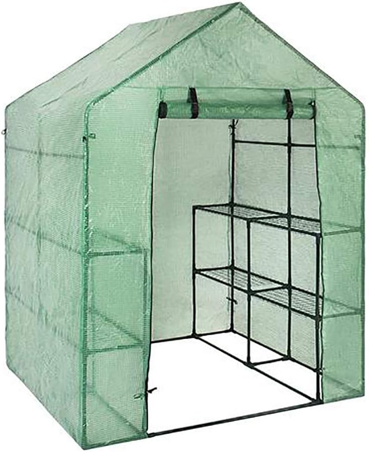 Gonetre Portable PVC Garden Greenhouse Cover Outdoor Mini Walk in Greenhouse Horticulture Other Horticultural Supplies (A), Gonetrehqfskrt02z-48