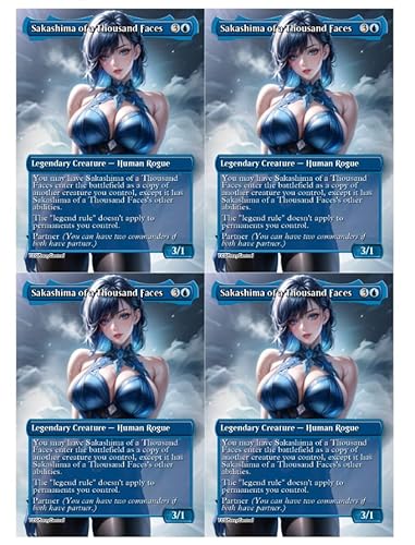 4x | Sakashima of a Thousand Faces | Anime | Full Art | Foil or Non-Foil (Non Foil)