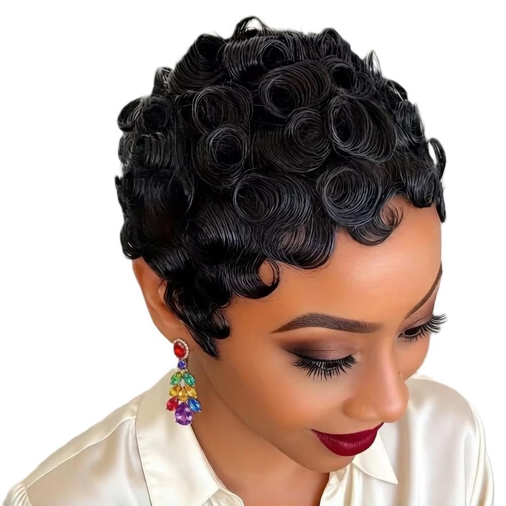 Accessori Parrucche Parrucca Per Capelli Umani Realizzata A Macchina Con Onde Voluminose Per Un Comfort Quotidiano(2)
