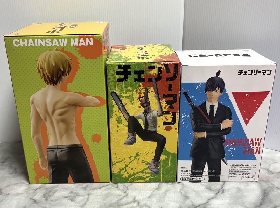 Amazon.co.jp: 『チェンソーマン デンジ 早川アキ』3体セット