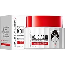 Kojic Acid Face Cream Kojic Acid Cream for Light and Radiant Skin Effective Against Age Spots Freckles Pimples and Hyperpigmentation Reduces Dark Spots Fades Melasma